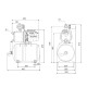 Насосна установка Grundfos JP 3-42 PT-H з баком 20 л.