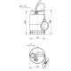 Дренажний насос Grundfos Unilift KP 250-A-1, 10 м (012H1800)