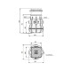 Каналізаційна установка Grundfos Liftaway B 120-1 (92613179)
